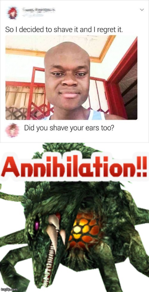 ow | image tagged in rare insult annihilation biollante | made w/ Imgflip meme maker