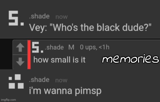 memories | made w/ Imgflip meme maker
