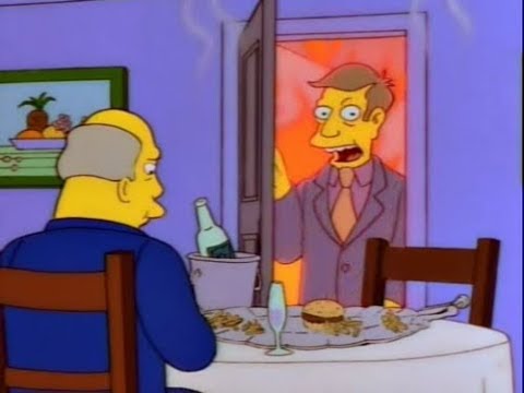 Steamed Hams Skinner Chalmers Fire Kitchen Blank Meme Template