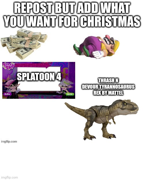 If one of you didn't know that Mattel had a licence to make the Jurassic World toyline | THRASH N DEVOUR TYRANNOSAURUS REX BY MATTEL | made w/ Imgflip meme maker