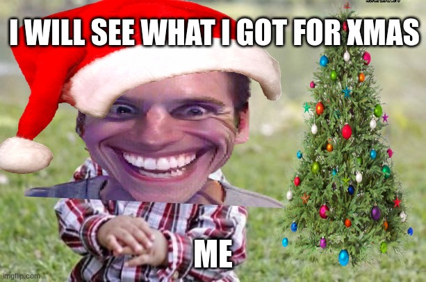 true tho | I WILL SEE WHAT I GOT FOR XMAS; ME | made w/ Imgflip meme maker