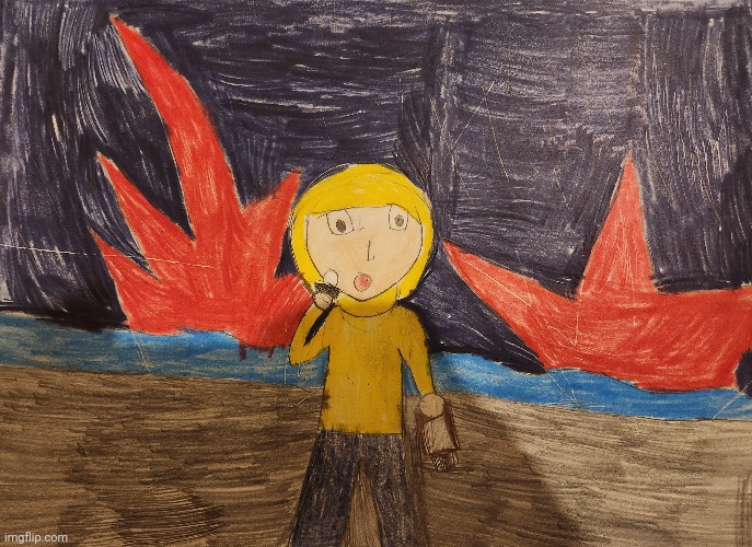 The kaiju salmonid... it's coming | made w/ Imgflip meme maker