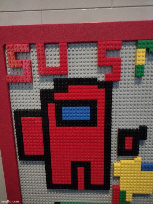 Found at Legoland,.NY | image tagged in sus,among us | made w/ Imgflip meme maker