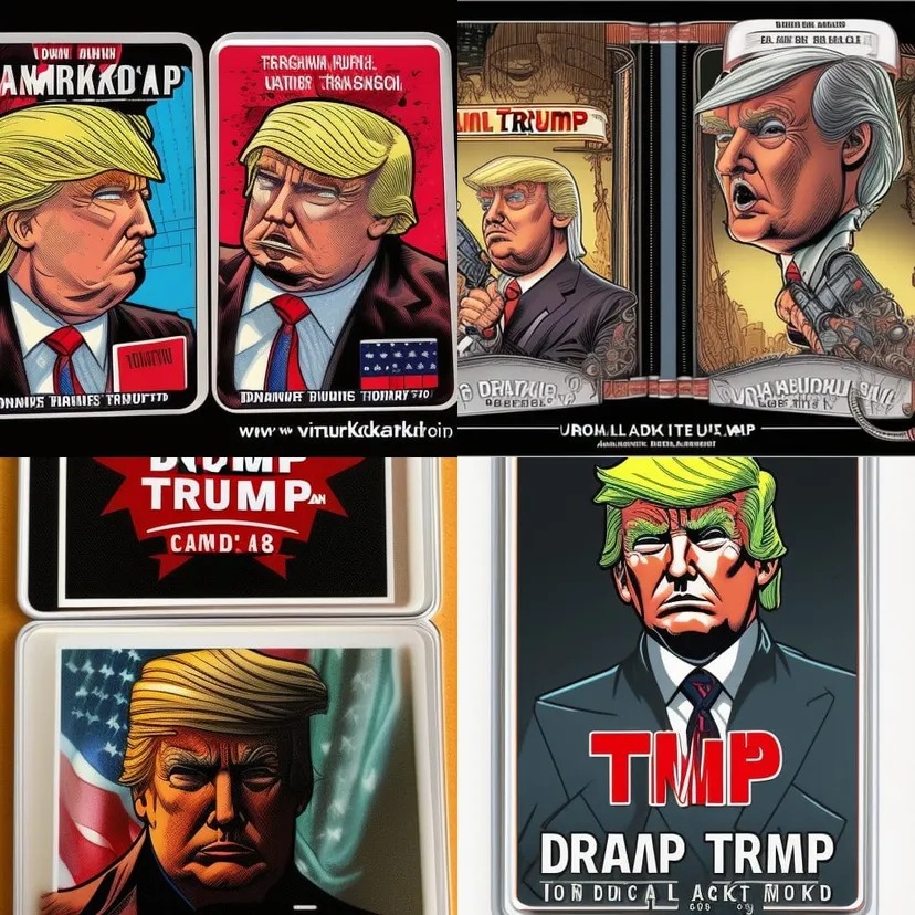 Donald Trump traitor card Blank Meme Template