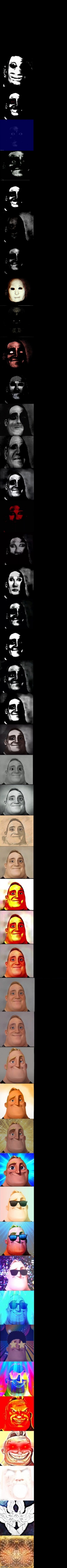 Mr Incredible Becoming Uncanny To Canny But It's Double Decent Blank Meme Template