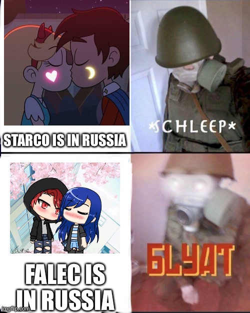 Cyka blyat! | STARCO IS IN RUSSIA; FALEC IS IN RUSSIA | image tagged in sleeping slav,memes,starco,falec sucks,russia,cyka blyat | made w/ Imgflip meme maker