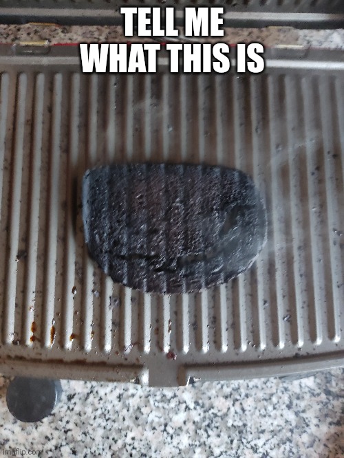 come on, give it a shot | TELL ME WHAT THIS IS | image tagged in toaster,toast,burning | made w/ Imgflip meme maker