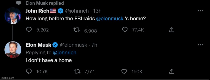 When Elon Musk beats the FBI | image tagged in elon musk,fbi,twitter | made w/ Imgflip meme maker
