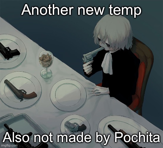 avogado6 | Another new temp; Also not made by Pochita | image tagged in avogado6 | made w/ Imgflip meme maker
