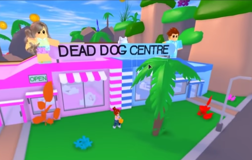 dead dog centre Blank Meme Template