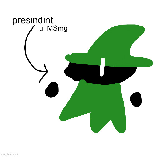 yes | image tagged in him green mage | made w/ Imgflip meme maker