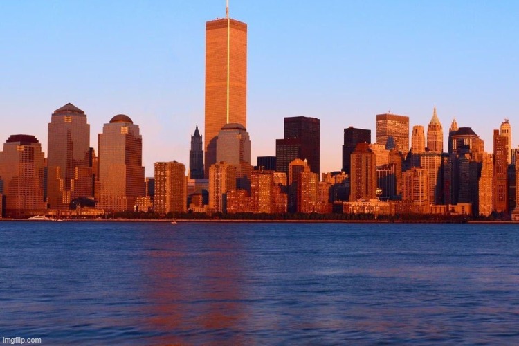 9/11 but only one tower collapsed | made w/ Imgflip meme maker