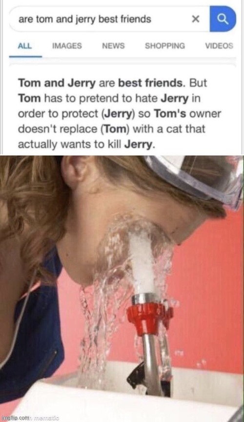 eh | image tagged in tom and jerry | made w/ Imgflip meme maker