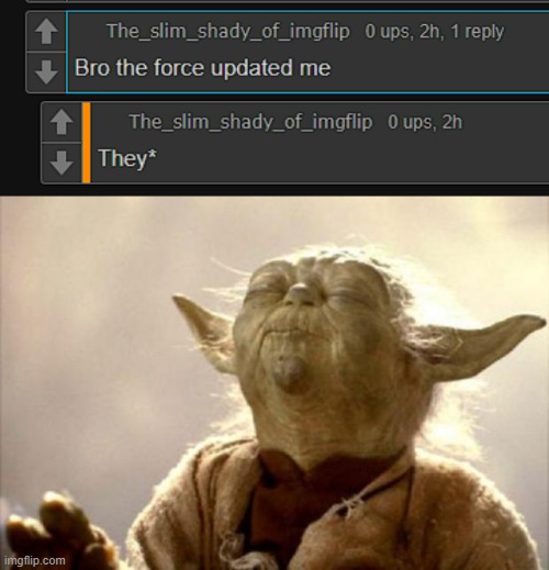 oof | image tagged in yoda | made w/ Imgflip meme maker