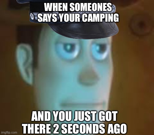 “Yes, stopping 3 criminals who just broke into a nuclear plant, robbed uranium, and trying to launch a nuke is camping” - kid | WHEN SOMEONES SAYS YOUR CAMPING; AND YOU JUST GOT THERE 2 SECONDS AGO | image tagged in jail,break,roblox | made w/ Imgflip meme maker