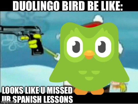 Duolingo be lime - Imgflip