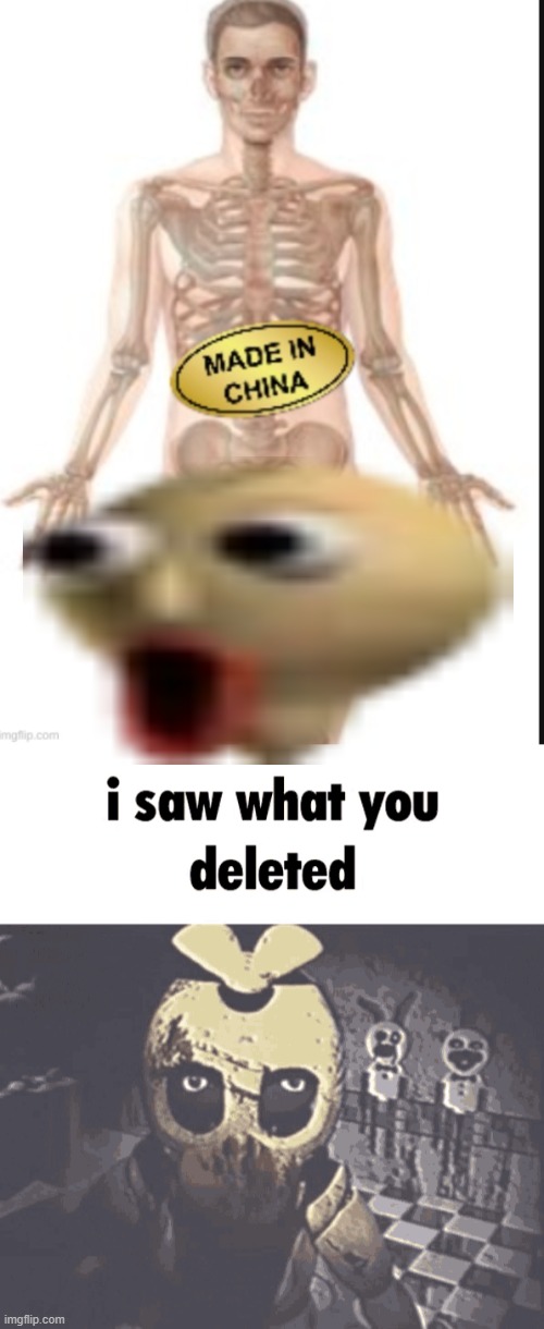 image tagged in i saw what you deleted | made w/ Imgflip meme maker