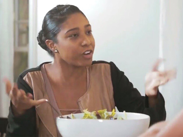 Right in front of my salad (No Caption) Blank Meme Template
