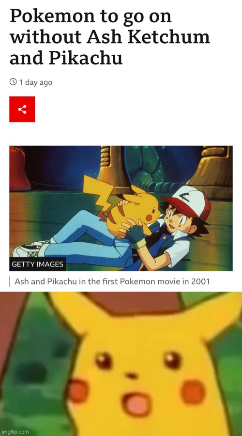 It’s not Pokémon without them! | image tagged in memes,surprised pikachu | made w/ Imgflip meme maker