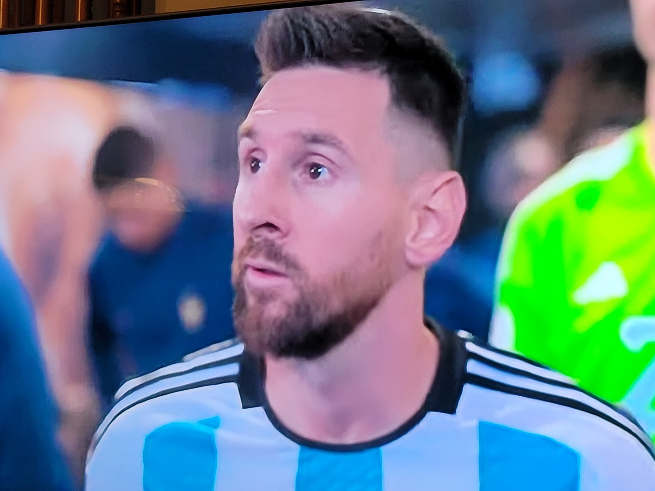 Messi as Liam Neeson Blank Meme Template