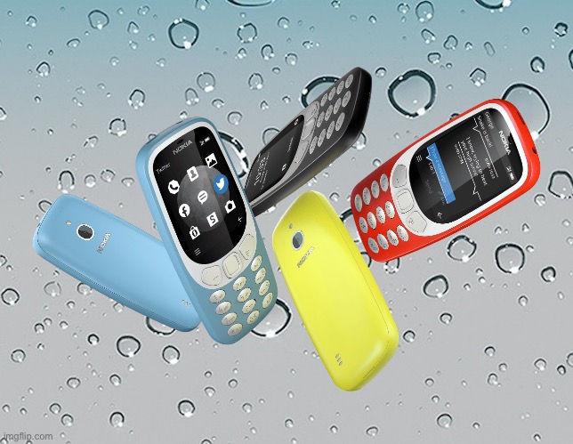 Some random Nokia phones in IOS background | image tagged in nokia phones,memes | made w/ Imgflip meme maker