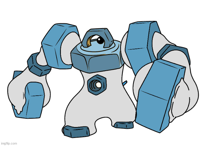 shiny melmetal | made w/ Imgflip meme maker