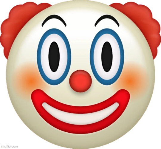 Clown emoji | image tagged in clown emoji | made w/ Imgflip meme maker