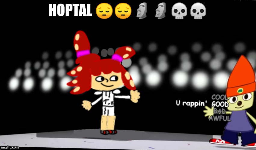 Splatza parappa | HOPTAL ?????? | image tagged in splatza parappa | made w/ Imgflip meme maker