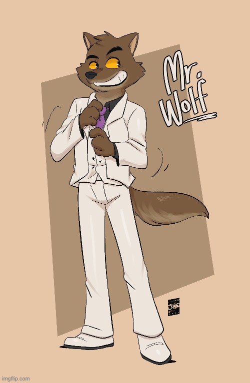 Mr. Wolf (art by joaoppereiraus) | image tagged in mr wolf,the bad guys,deviantart,fanart,fan art,stop reading these tags | made w/ Imgflip meme maker