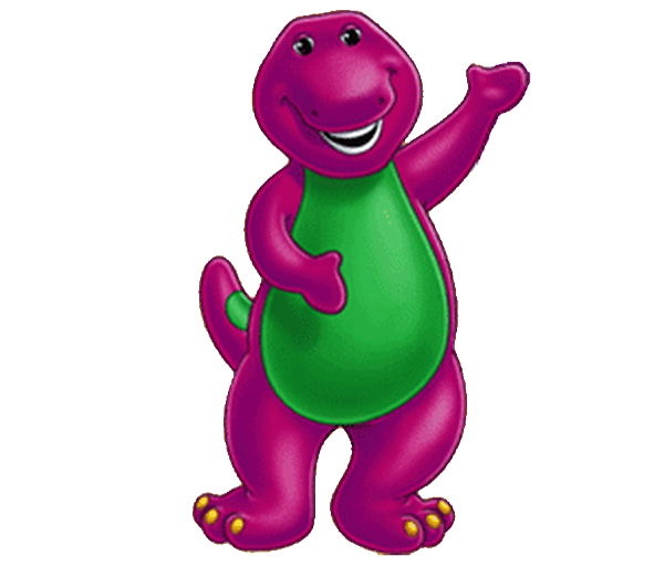 High Quality Animated Barney Blank Meme Template