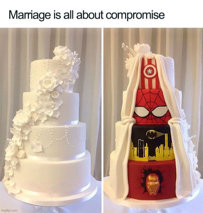My kind of cake | image tagged in memes,funny,marvel | made w/ Imgflip meme maker