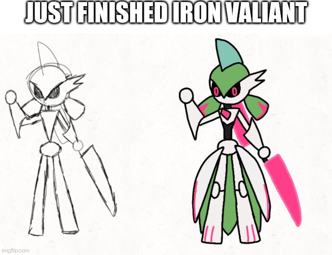 JUST FINISHED IRON VALIANT | made w/ Imgflip meme maker