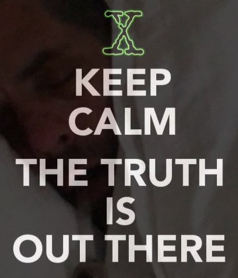 High Quality Hunter Biden keep calm the truth is out there Blank Meme Template