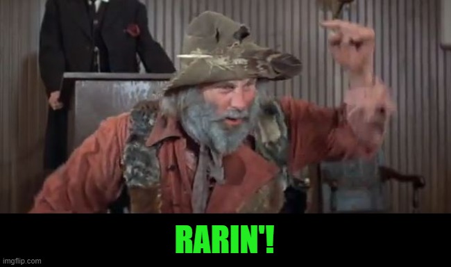 Blazing Saddles | RARIN'! | image tagged in blazing saddles | made w/ Imgflip meme maker