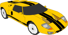 Yellow Racecar Blank Meme Template