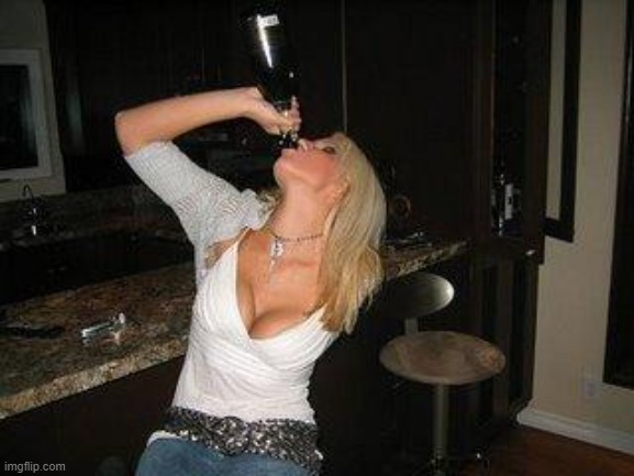 Hot chick punishing a bottle. | image tagged in hot chick punishing a bottle | made w/ Imgflip meme maker