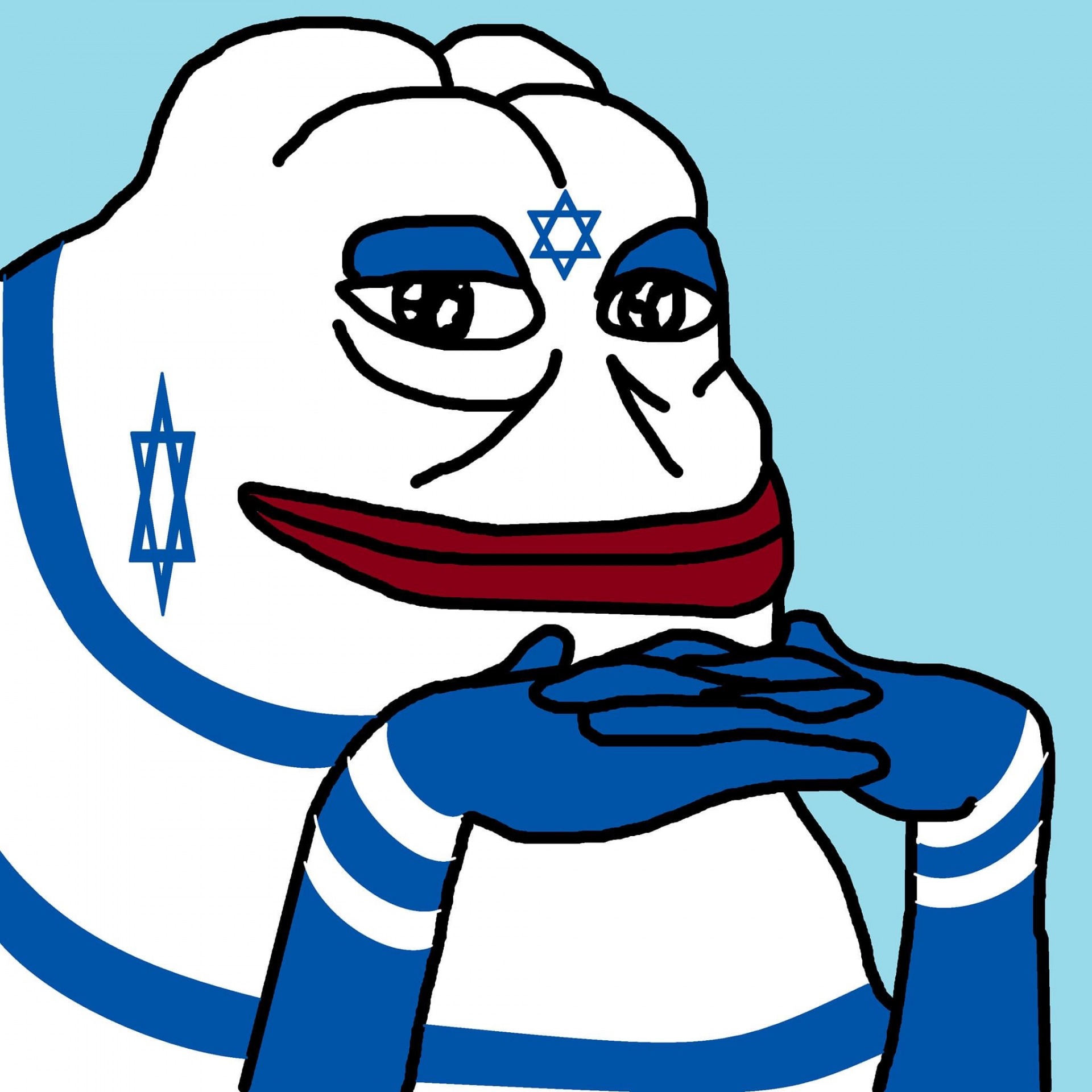 Jewish Pepe Blank Meme Template