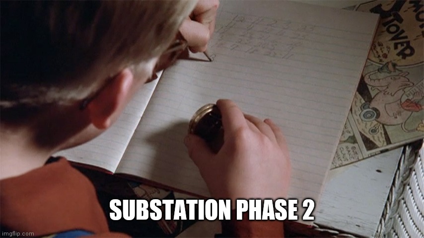 christmas story drink your Ovaltine | SUBSTATION PHASE 2 | image tagged in christmas story drink your ovaltine | made w/ Imgflip meme maker