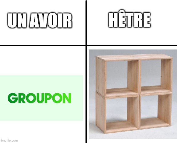 HÊTRE; UN AVOIR | made w/ Imgflip meme maker