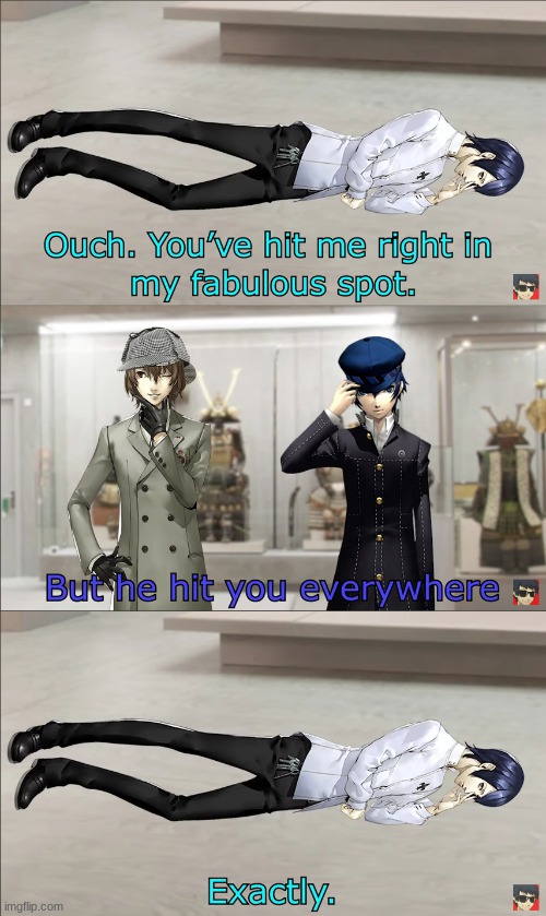 you hit me in my fabulous stop | image tagged in anime | made w/ Imgflip meme maker