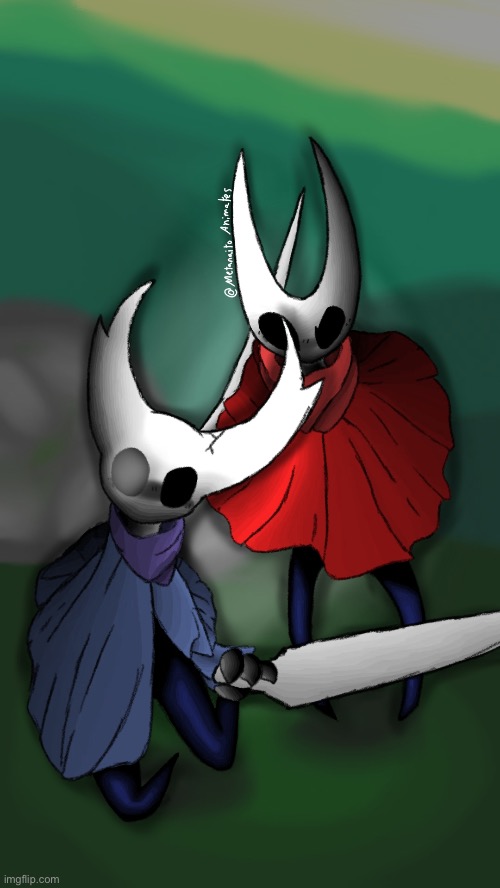 them | image tagged in silksong,hollow knight | made w/ Imgflip meme maker