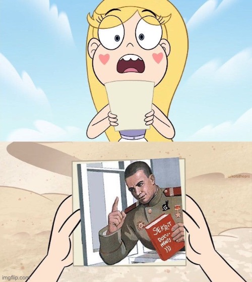 COMMUNIST IMAGE!!! | image tagged in memes,star vs the forces of evil,soviet union,svtfoe,star butterfly,communism | made w/ Imgflip meme maker