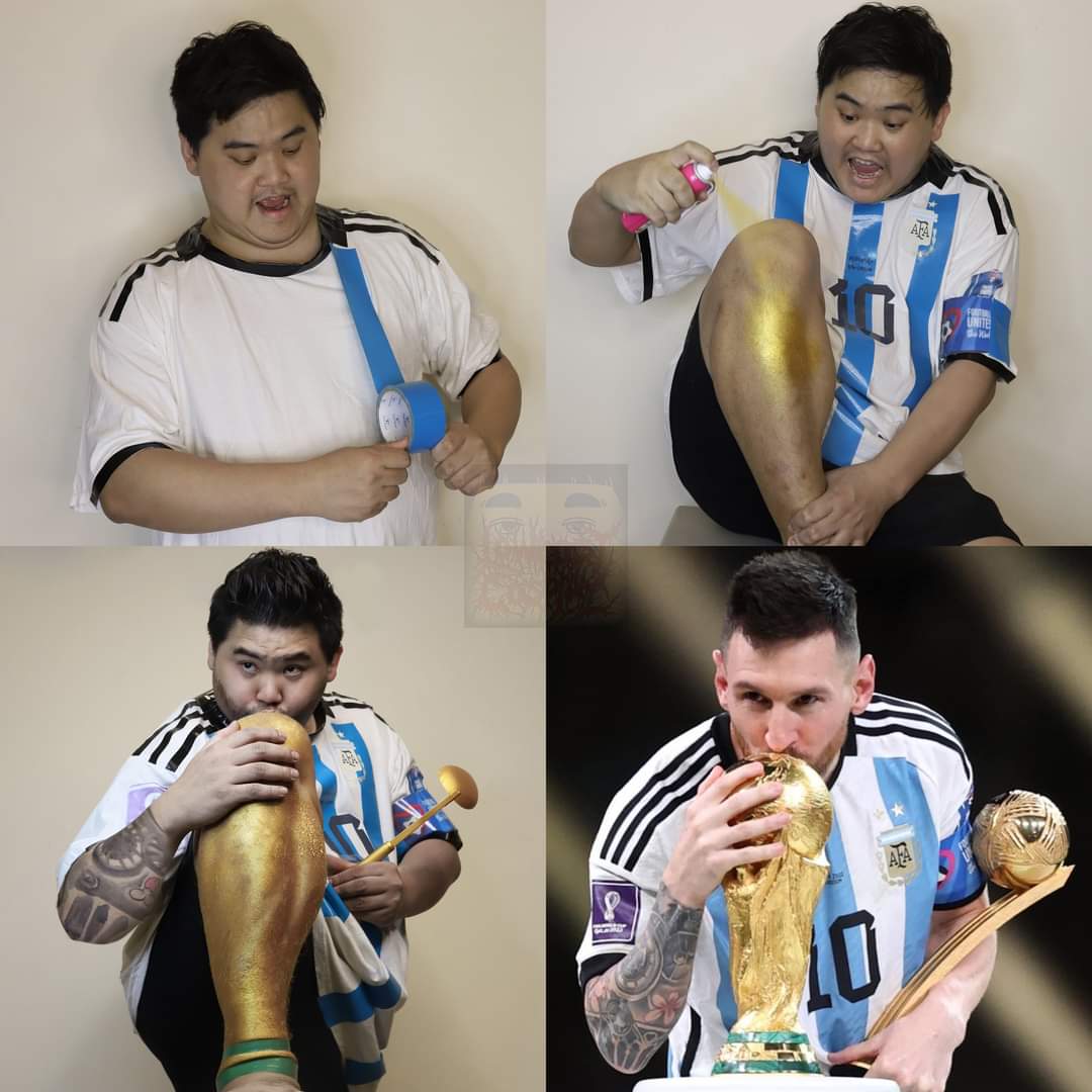 High Quality Budget Messi Blank Meme Template