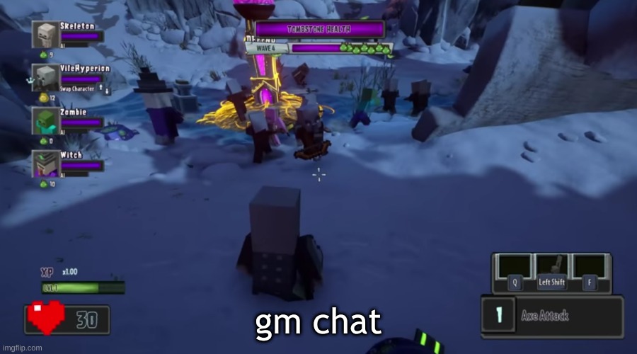 gm chat | made w/ Imgflip meme maker