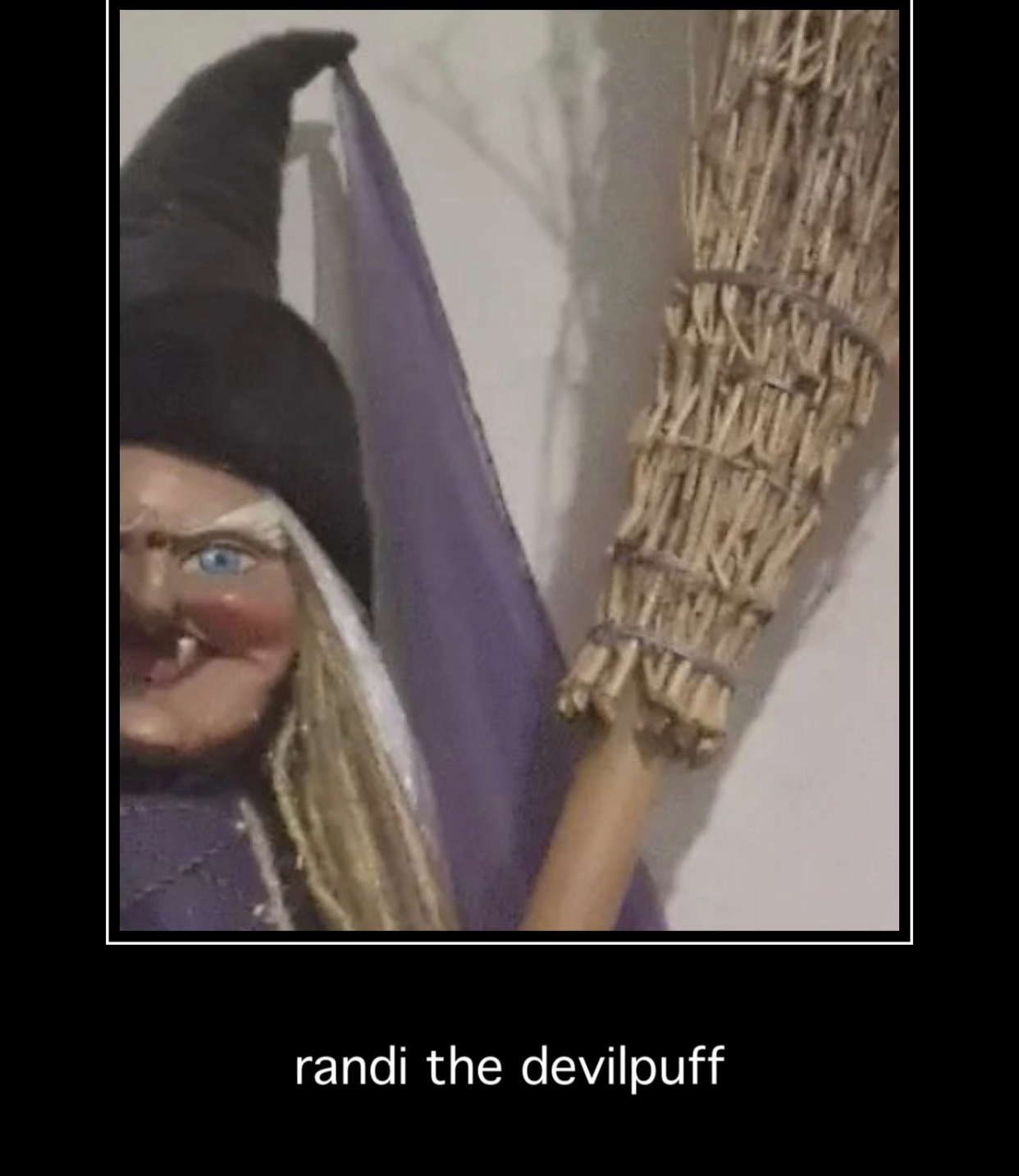 randi the devilpuff Blank Meme Template