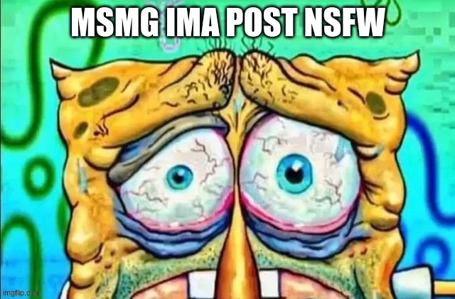 gnaww | MSMG IMA POST NSFW | image tagged in gnaww | made w/ Imgflip meme maker