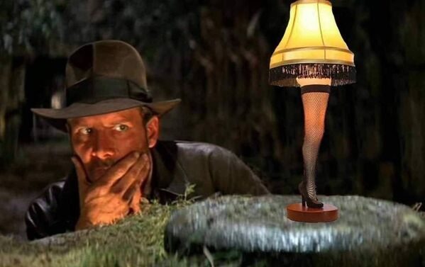 The Lamp or the Idol Blank Meme Template