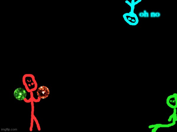 The world of stickmen #4: The orb of superiority | image tagged in stickman | made w/ Imgflip meme maker