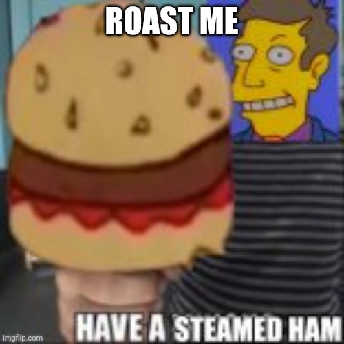 Have a steamed ham | ROAST ME | image tagged in have a steamed ham | made w/ Imgflip meme maker