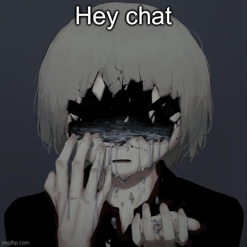 Avogado6 | Hey chat | image tagged in avogado6 | made w/ Imgflip meme maker